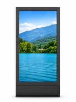 86 Inch Indoor LCD Digital Signage Kiosk (Freestanding, 4K UHD) - Image 2