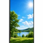 86 Inch High Brightness Window Facing LCD Digital Signage Display (2500 Nits)